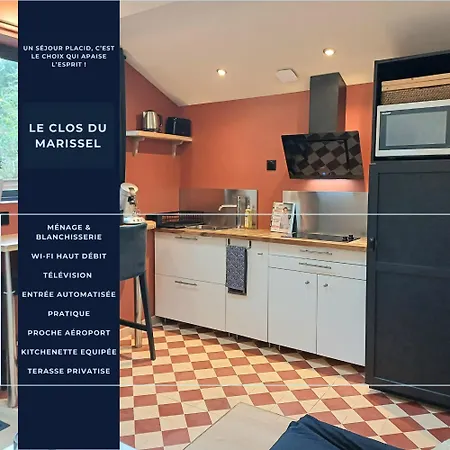 公寓 Le Clos De Marissel - Terrasse Et Jardin *